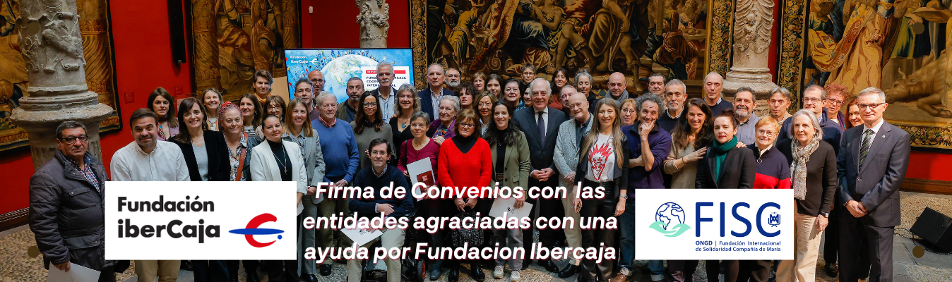 Firma de Convenios Fundacion Ibercaja