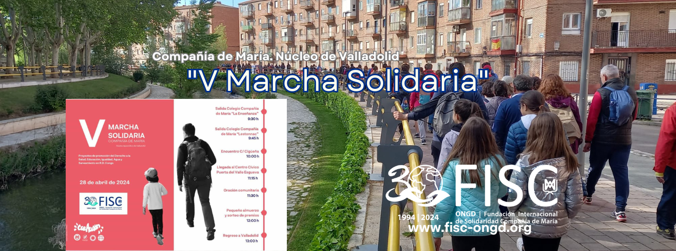 V Marcha Solidaria. Núcleo Compañía de María, Valladolid
