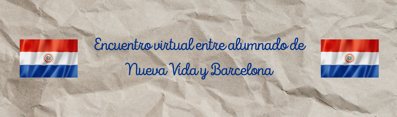Encuentro virtual de alumnado Nueva Vida con Barcelona